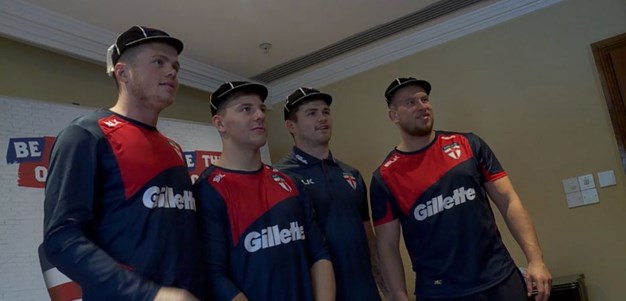 Cooper Presented With England Cap