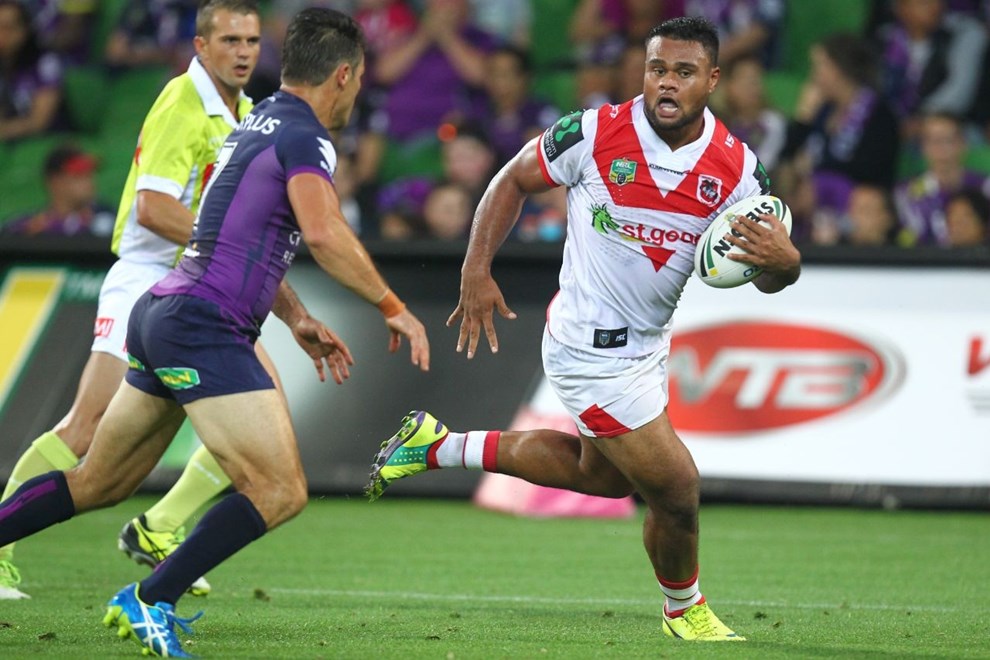 NRL Premiership - Round 01 - Melbourne Storm V St George Dragons - 07 March 2016 - AAMI Park, Melbourne, Vic - Ian Knight