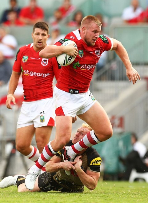 Competition - NRLRound - Round 04Teams â Dragons v PanthersDate â 27th of March 2016Venue â WIN Stadium, Wollongong NSWPhotographer â Mark NolanDescription â 