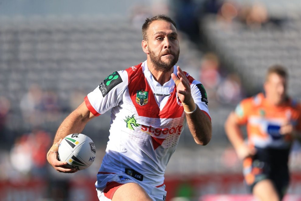 Competition - NRLRound - 26Teams â Dragons V KnightsDate â 3rd of Sep 2016 Venue â Kogarah Oval Photographer â Cox Description â
