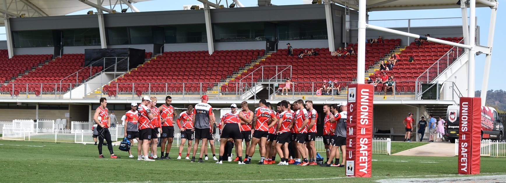 Watch the Dragons train in Mudgee