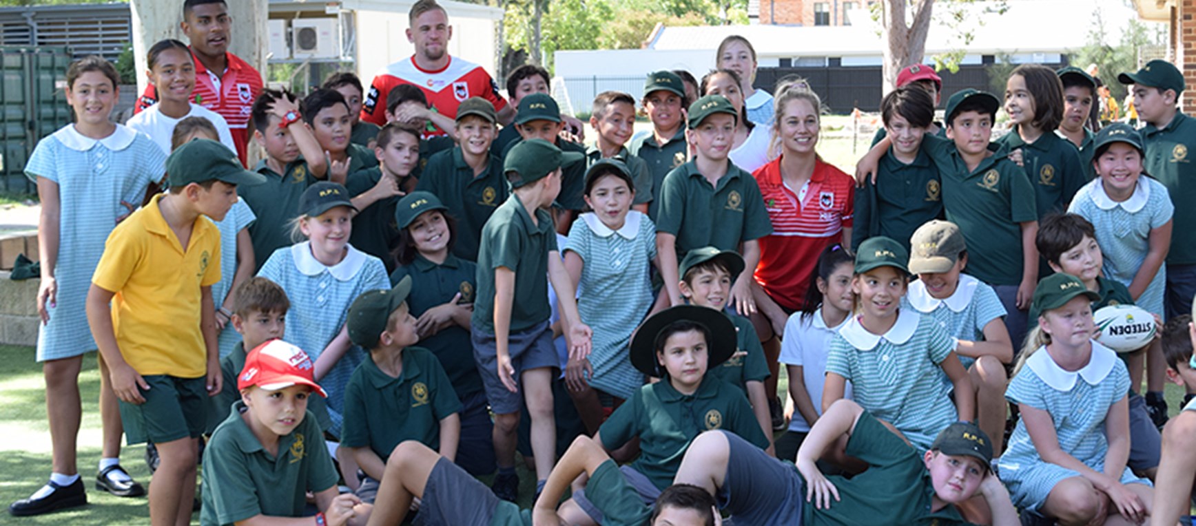 Dragons visit schools in St George region