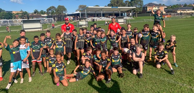 Dragons wrap up Respect Sessions at junior clubs