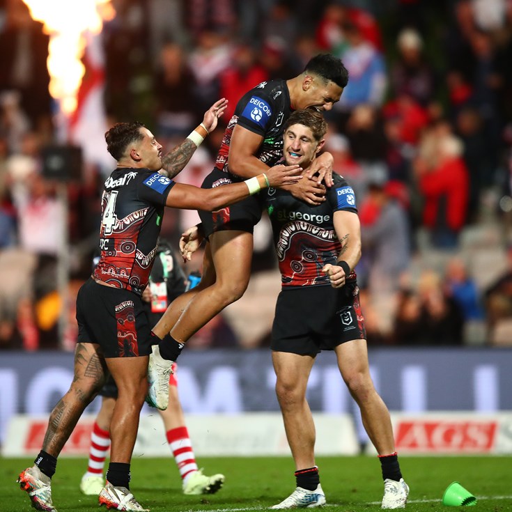 Feagai the match-winner as Dragons pull off last-ditch win over Roosters