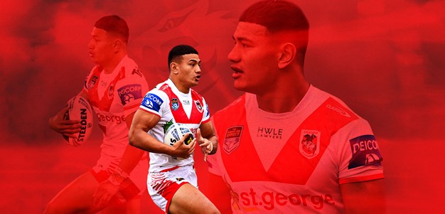 ‘Like home now’: Sione Finau extends time with Dragons