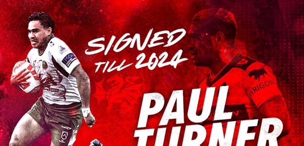 Dragons sign Paul Turner for two seasons