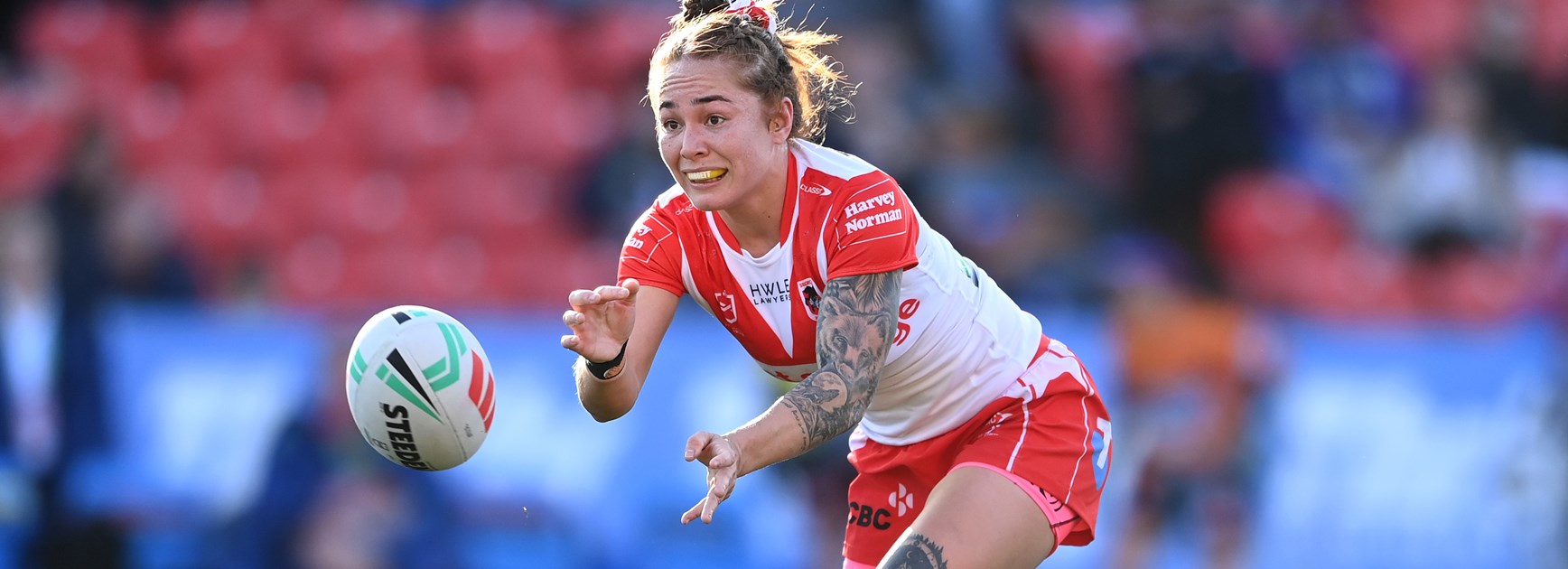‘I’m always going to be a Dragon’: Targett eager to finish NRLW career on a high
