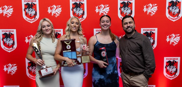 Berry doubles up to headline Dragons NRLW Awards
