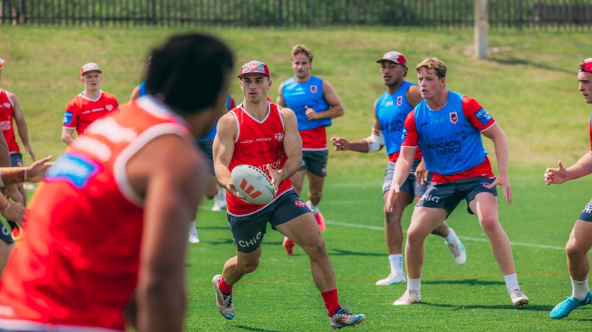 Jonah Glover organising things.