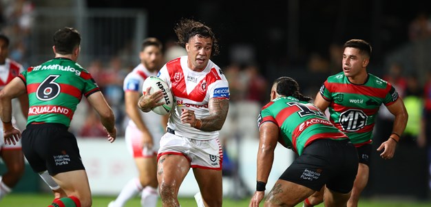 Dragons fall to Rabbitohs in Charity Shield
