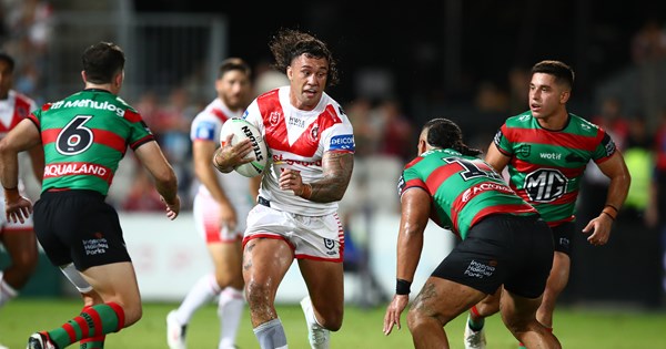Dragons fall to Rabbitohs in Charity Shield | Dragons