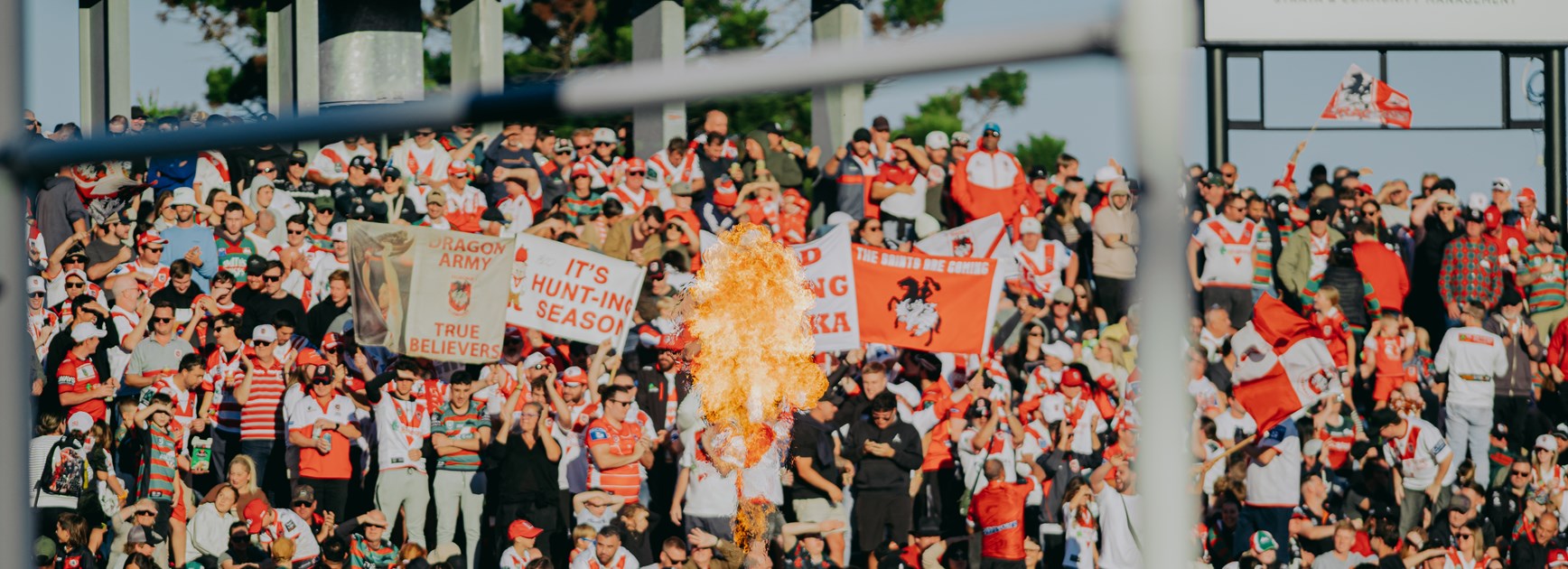 Dragons supporting Sporting Chance Cancer Foundation in Round 10