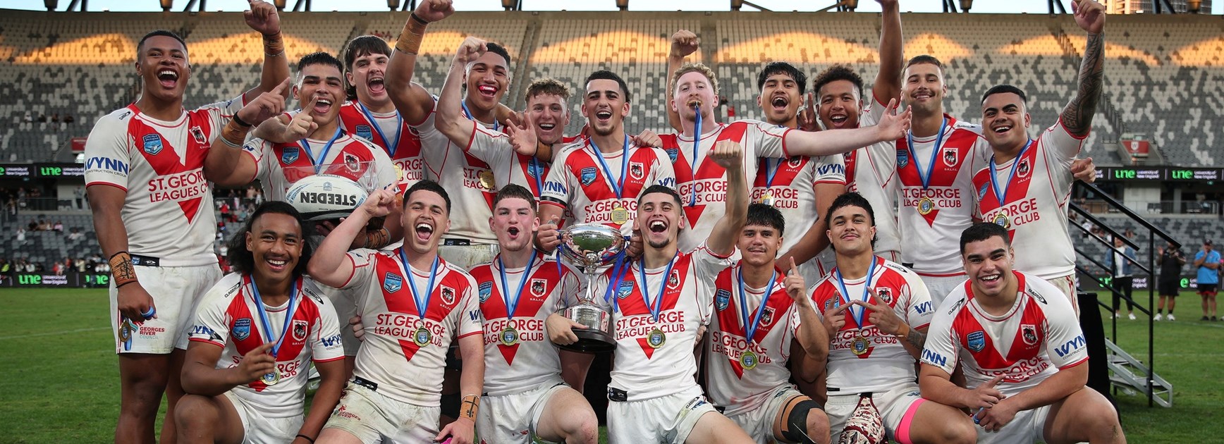 Your 2024 SG Ball Cup premiers, the St George Dragons.