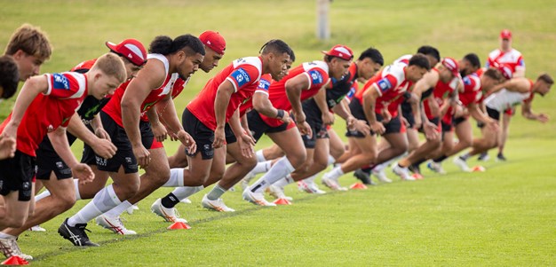 New-look Dragons return to training