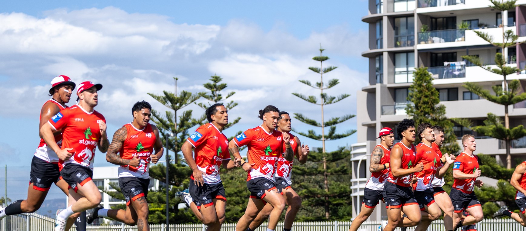 Preseason training in full swing for the Red V