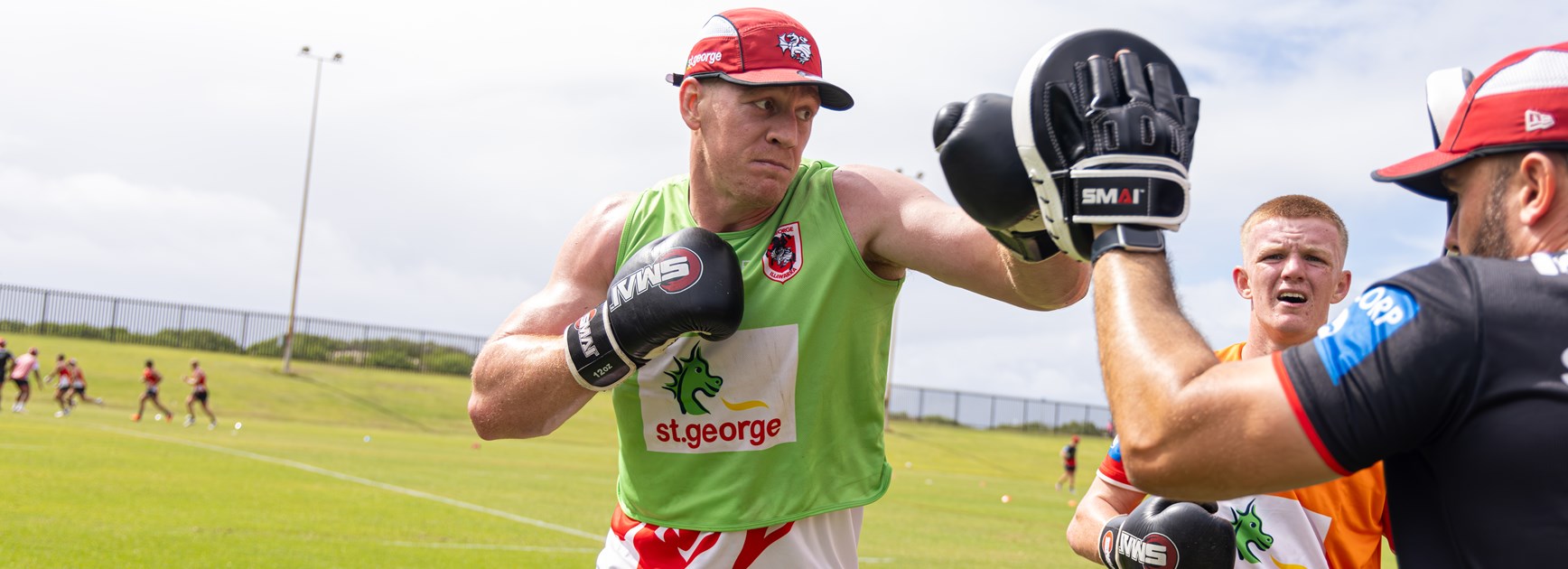 Russell excited to be back at Dragons training after Kumuls success