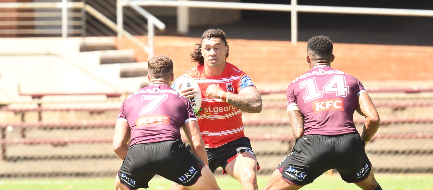 Dragons v Sea Eagles pre-season scrimmage
