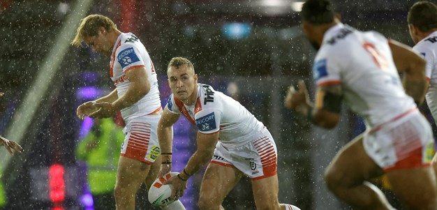 Knights overcome Dragons in wet conditions