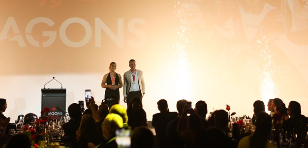 Gutherson, Mulhall claim top gongs at 2025 Dragons Medal