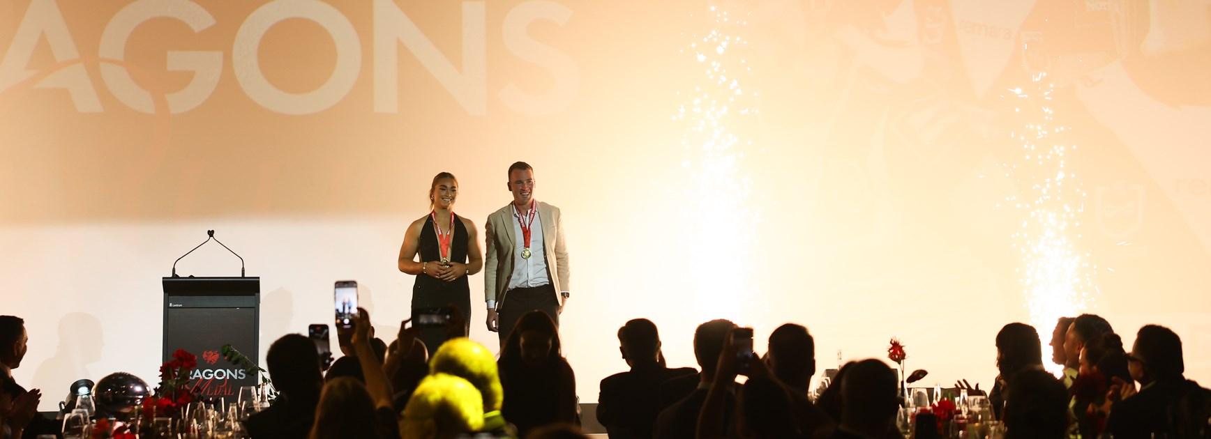 Gutherson, Mulhall claim top gongs at 2025 Dragons Medal