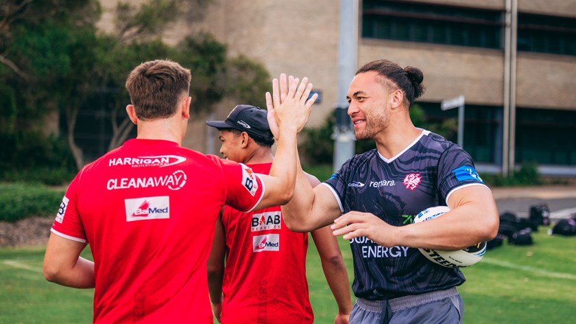 Forward Raymond Faitala-Mariner is impressed with the talent in the pathways system.