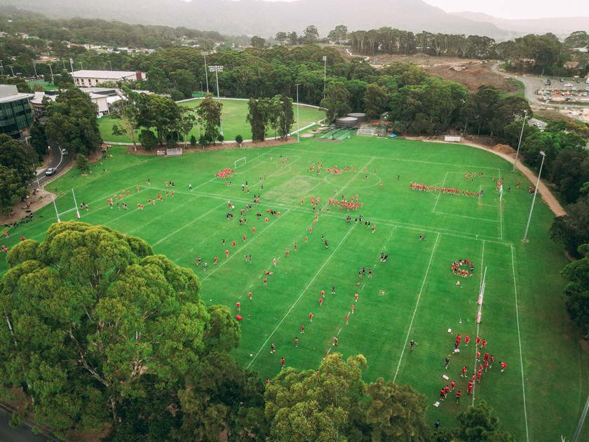 A club first for the St George Illawarra Dragons.