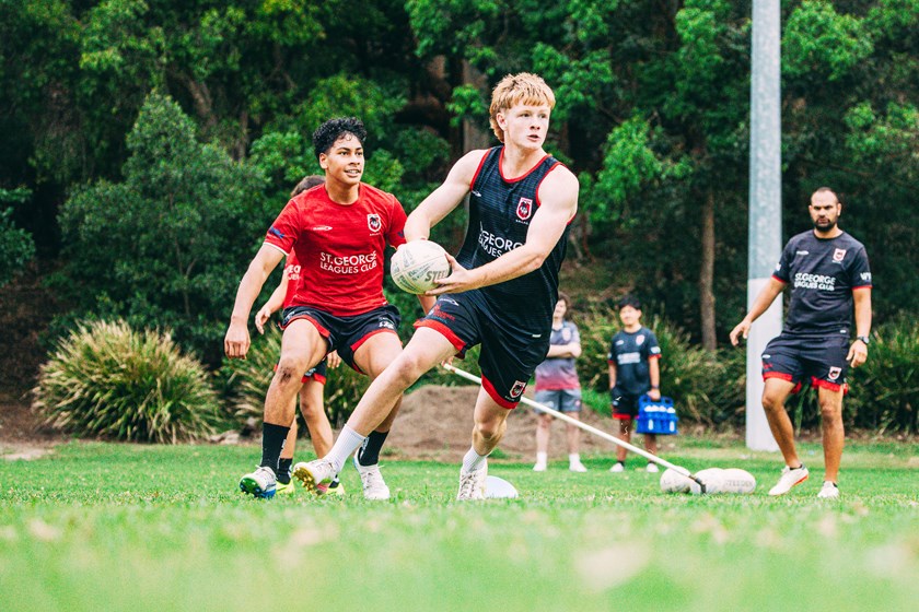 Preseason training in full swing for Reece Regan's Under 17s squad.
