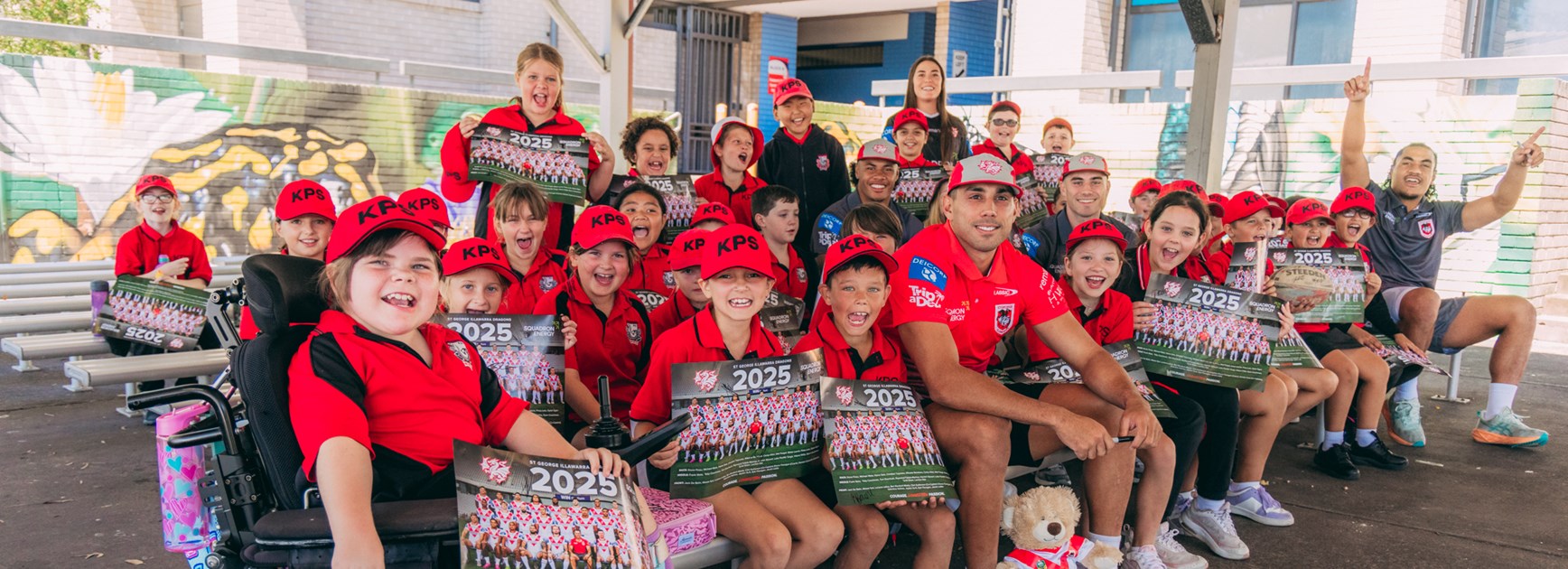 Tyrell Sloan, Christian Tuipulotu & Keele Browne at Koonawarra.