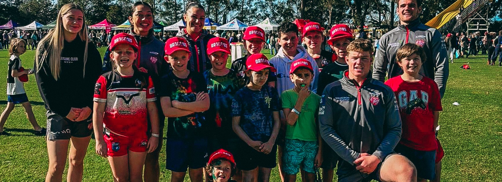 Dragons take to community for NAIDOC celebrations