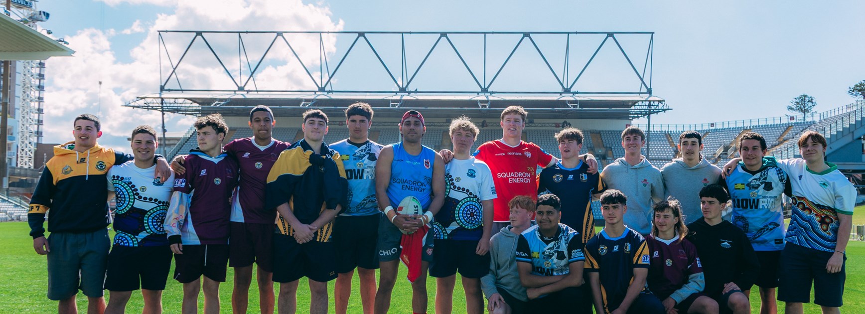 DV Awareness Cup merit teams visit Dragons training