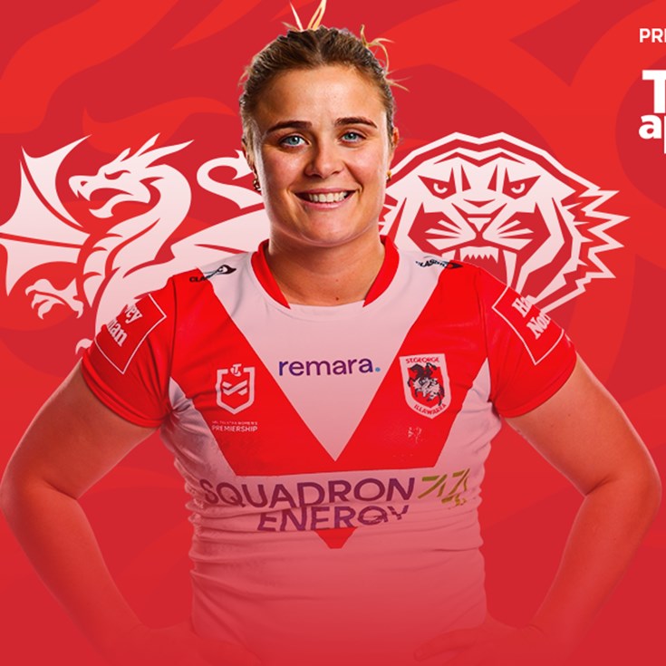 NRLW Team List: Trial v Wests Tigers