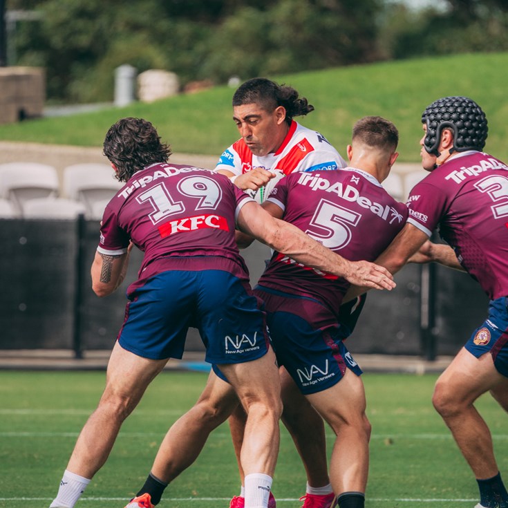 Dragons host Manly in annual pre-season scrimmage