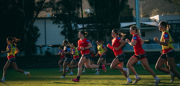 NRLW squad clocking in early