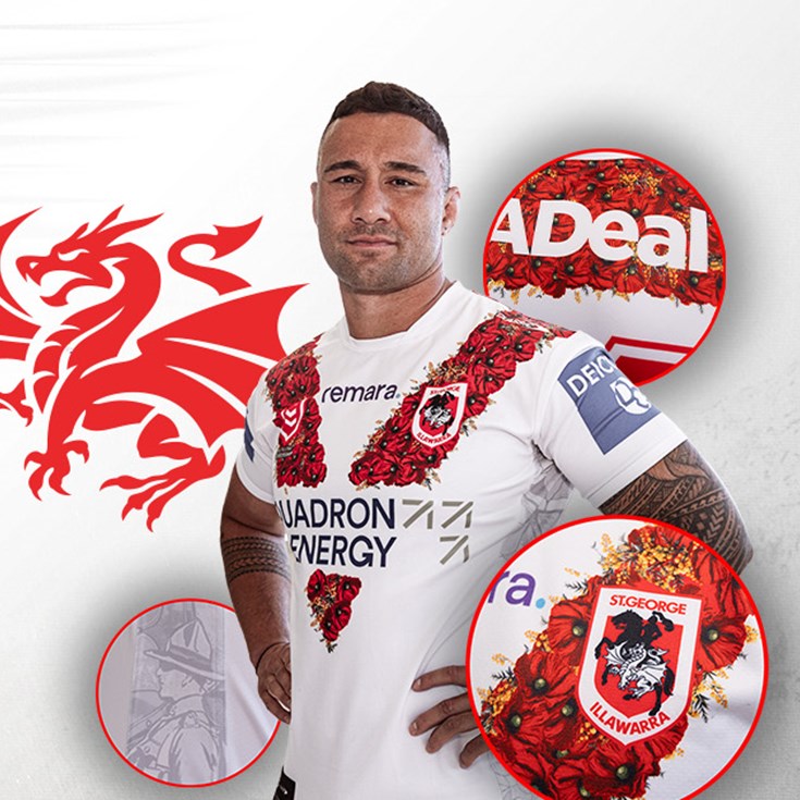 The details behind the Dragons’ 2026 Anzac Round Jersey