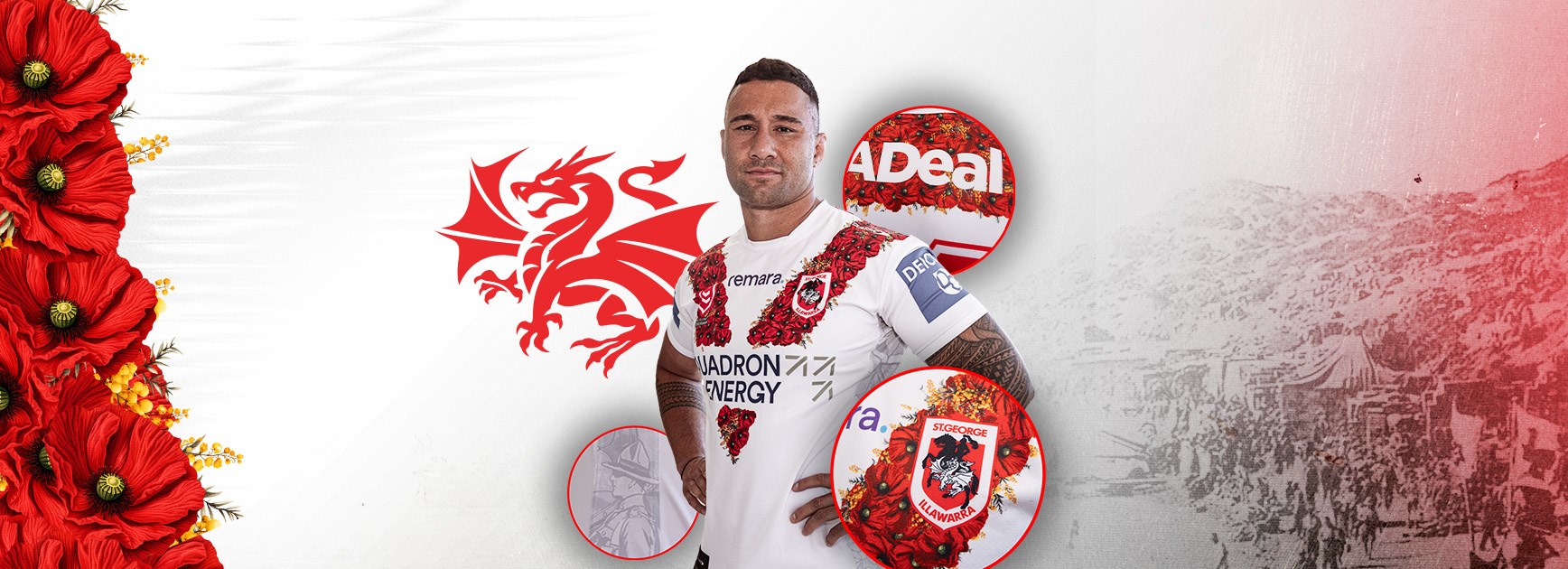 The details behind the Dragons’ 2026 Anzac Round Jersey