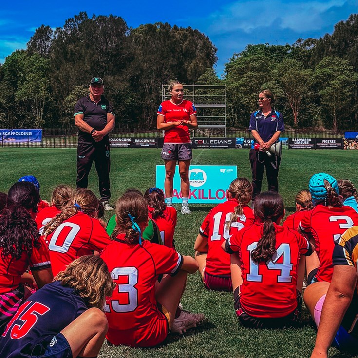 Wollongong hosts MacKillop Girls Rugby League Pathway Development Day
