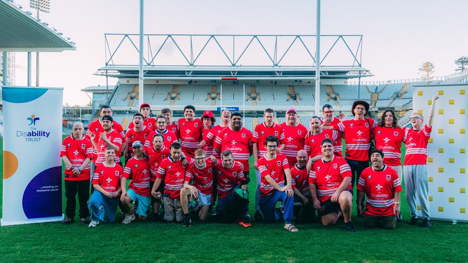 Dragons partner with The Disability Trust for 50-50 Charity Raffle