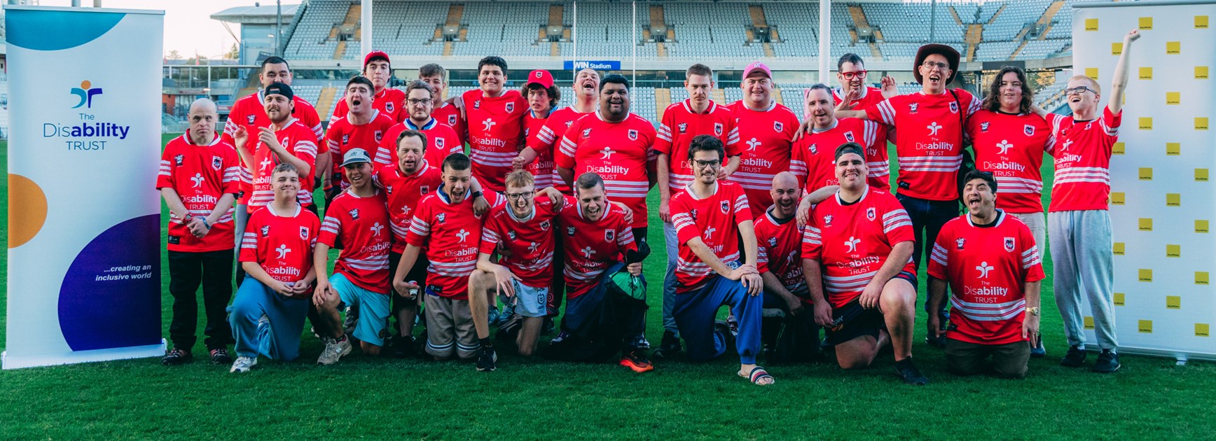 Dragons partner with The Disability Trust for 50-50 Charity Raffle