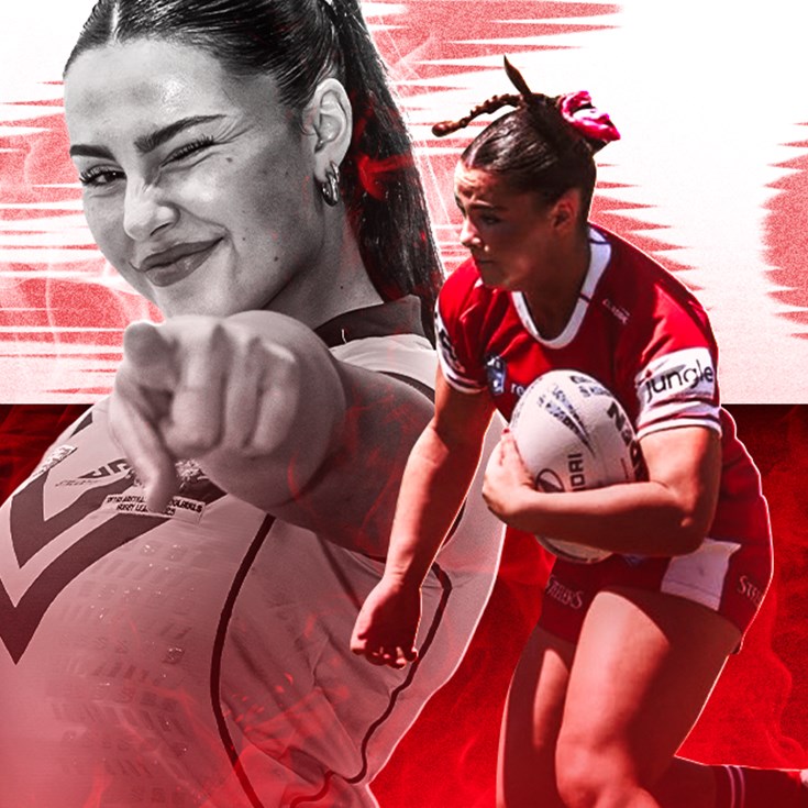 Halle Barrett signs NRLW deal with Red V