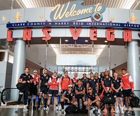 Gallery: Squad touches down in Vegas