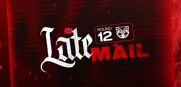 NRL Final Team: Round 12 vs. Warriors