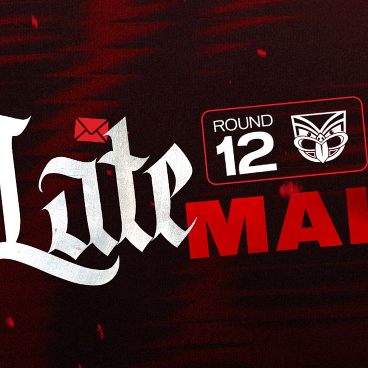 NRL Final Team: Round 12 vs. Warriors