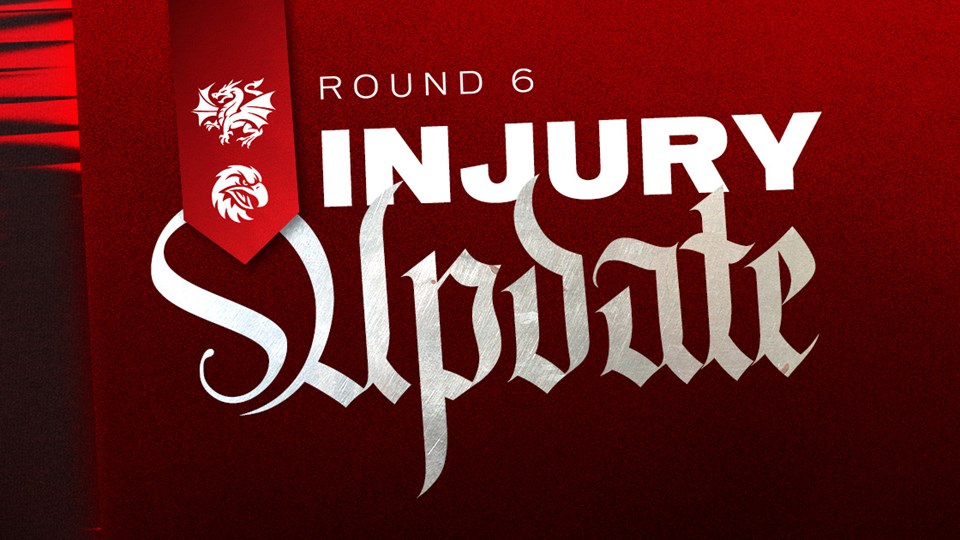 Dragons Injury Update: Round 6
