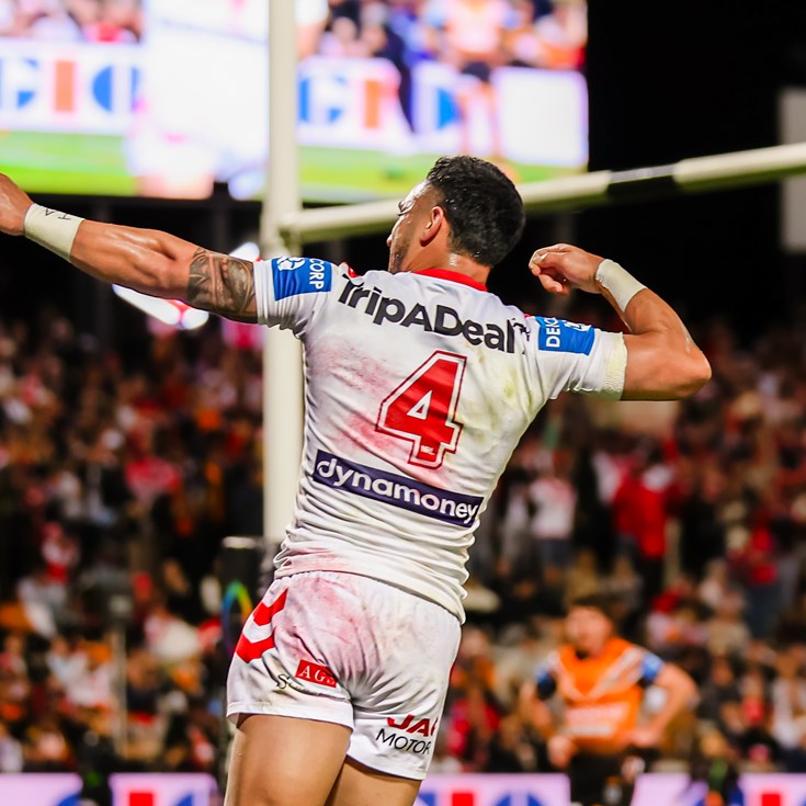 Dragons get past Wests Tigers at Jubilee