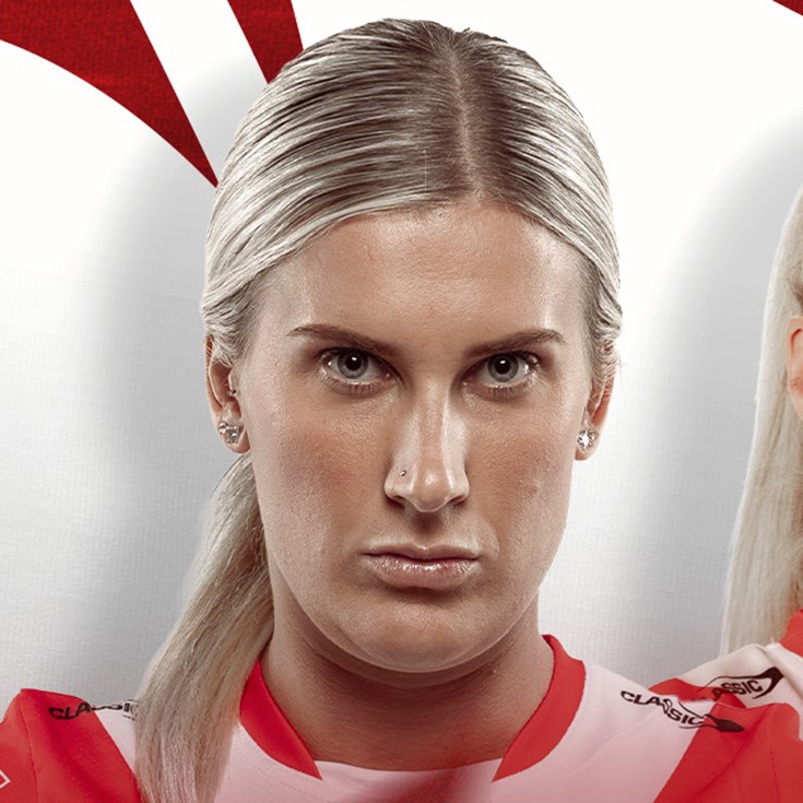 NRLW Team List: Round 11 vs. Sharks