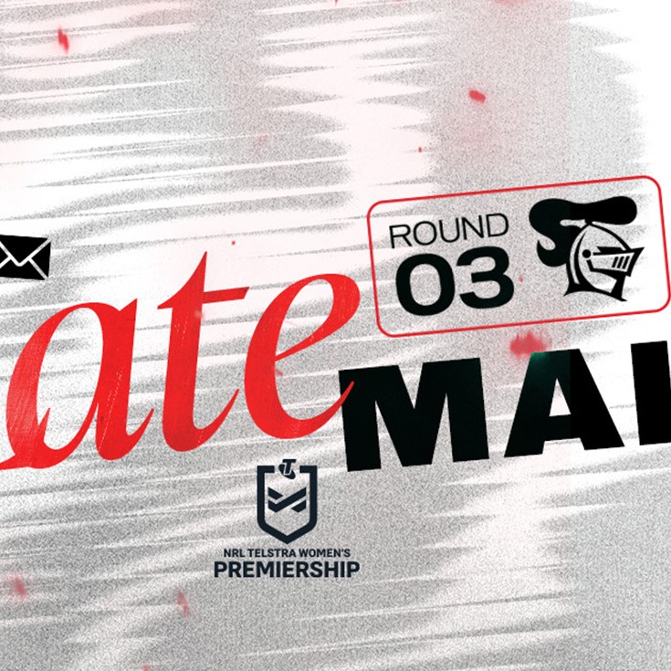NRLW Final Team: Round 3 vs. Knights