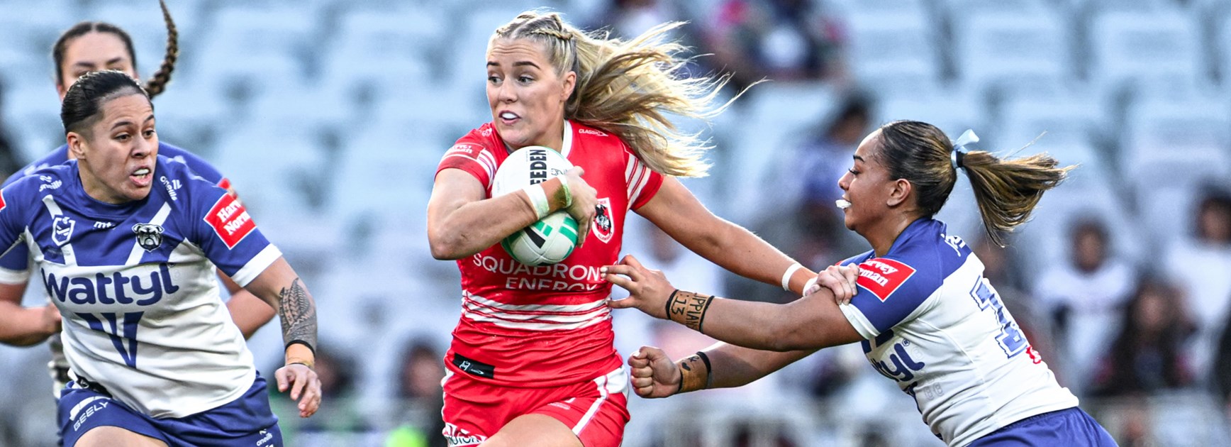 NRLW: Dragons go down to Bulldogs