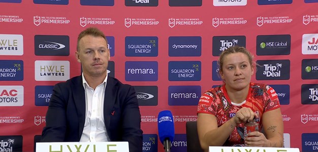 NRLW Press Conference: Indigenous Round vs. Wests Tigers