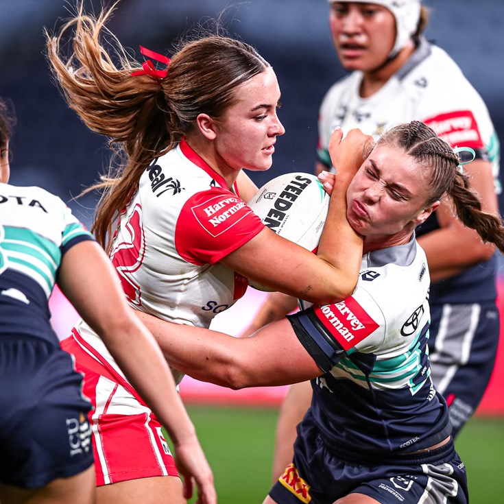 NRLW: Dragons’ fightback falls short at Allianz