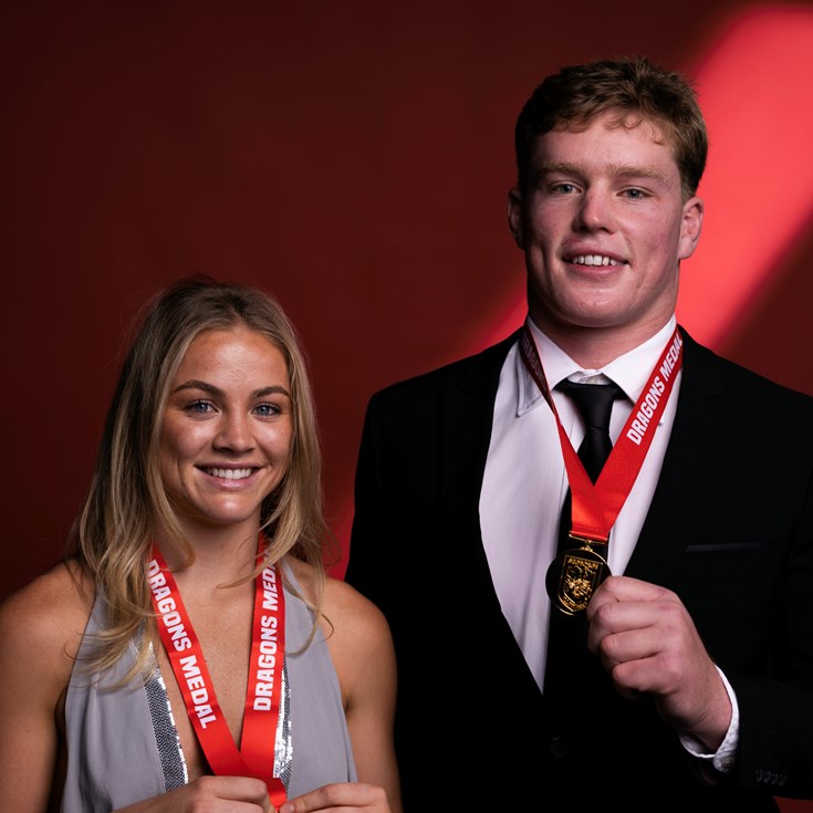 Stewart, Reh named 2026 Dragons Medal recipients